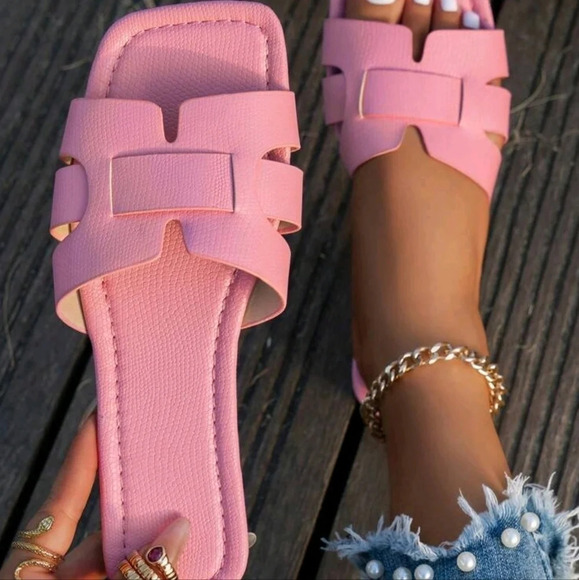 Shoes - Korean Style Casual Flat Sandals Women's Outdoor Shoes Summer